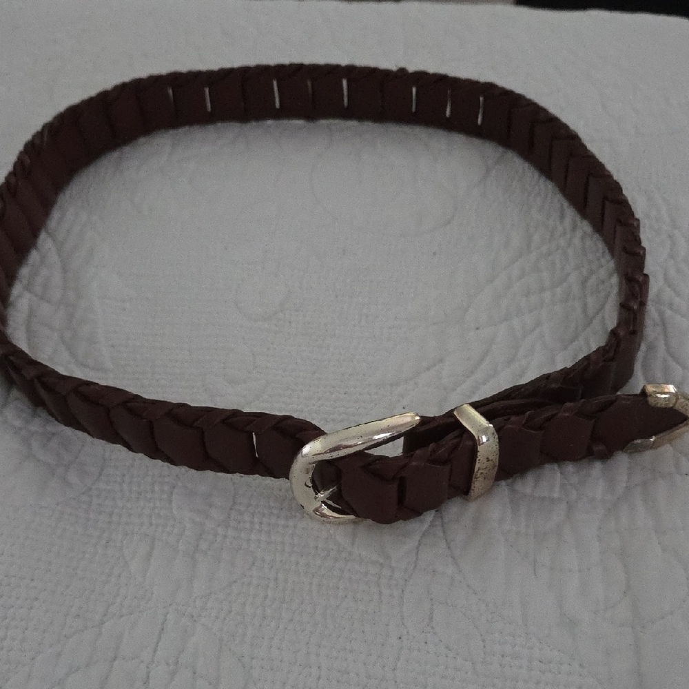 Braided Brown Belt